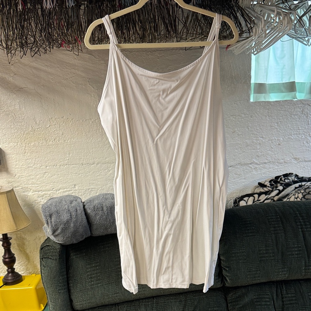 Torrid White Cami - Nylon/Spandex